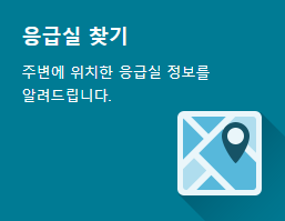 응급의료포털 살펴보기 2