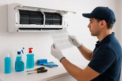 에어컨 청소 주기: 벽걸이 에어컨 청소 비용, 에어컨 청소 방법