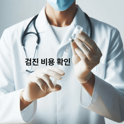 검사 비용 (2025)