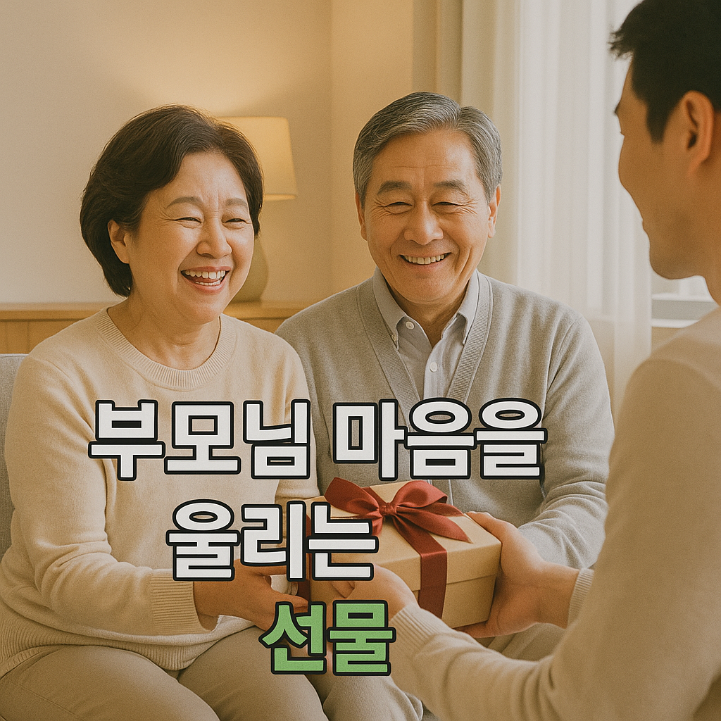 부모님 마음을 울리는 선물