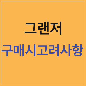 그랜저의 가격 정보, 장단점, 그리고 중고차 시세