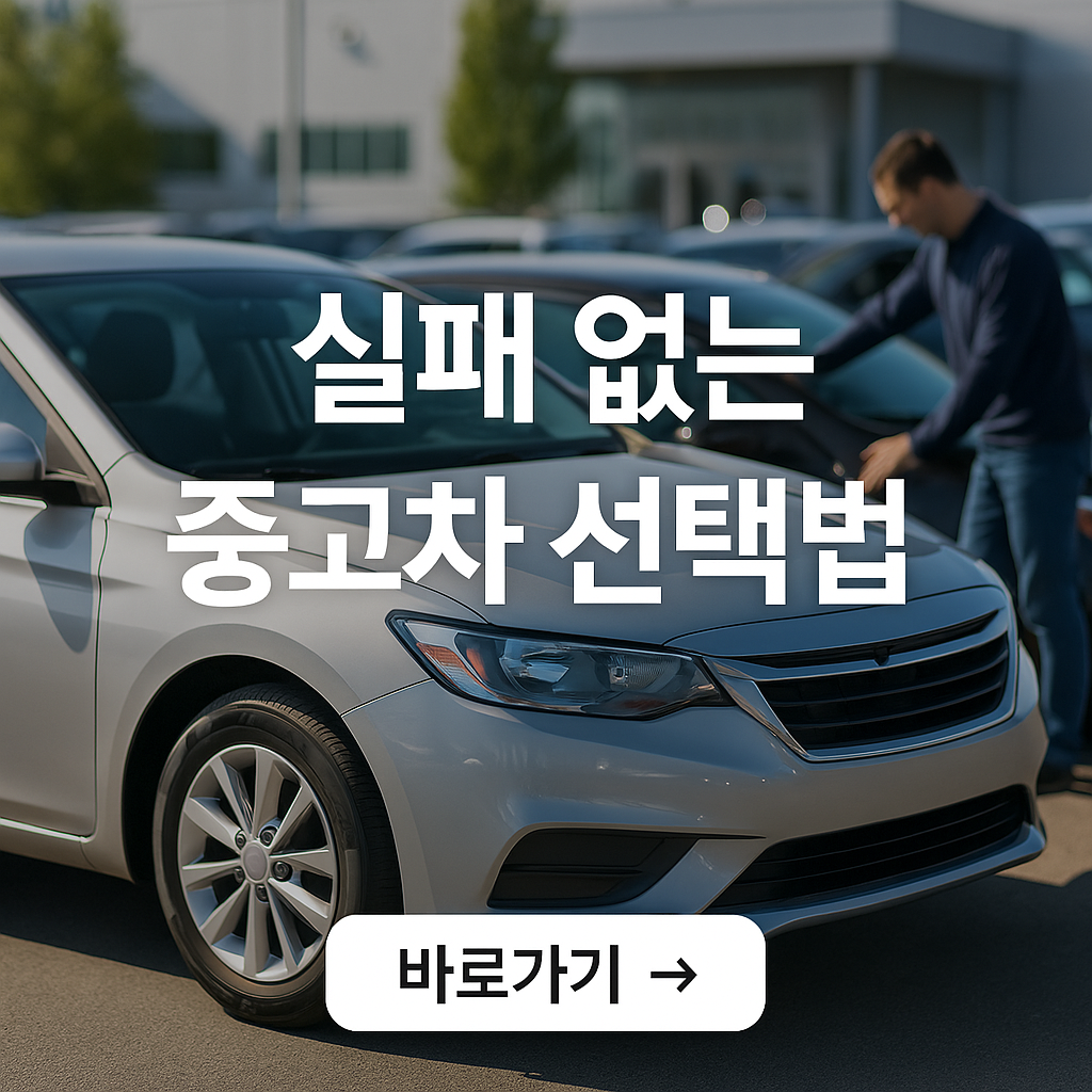 중고차 구매팁 사진