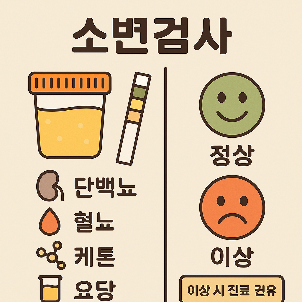 건강 검진 소변검사 결과 해석(혈뇨,단백뇨,요당,케톤뇨)