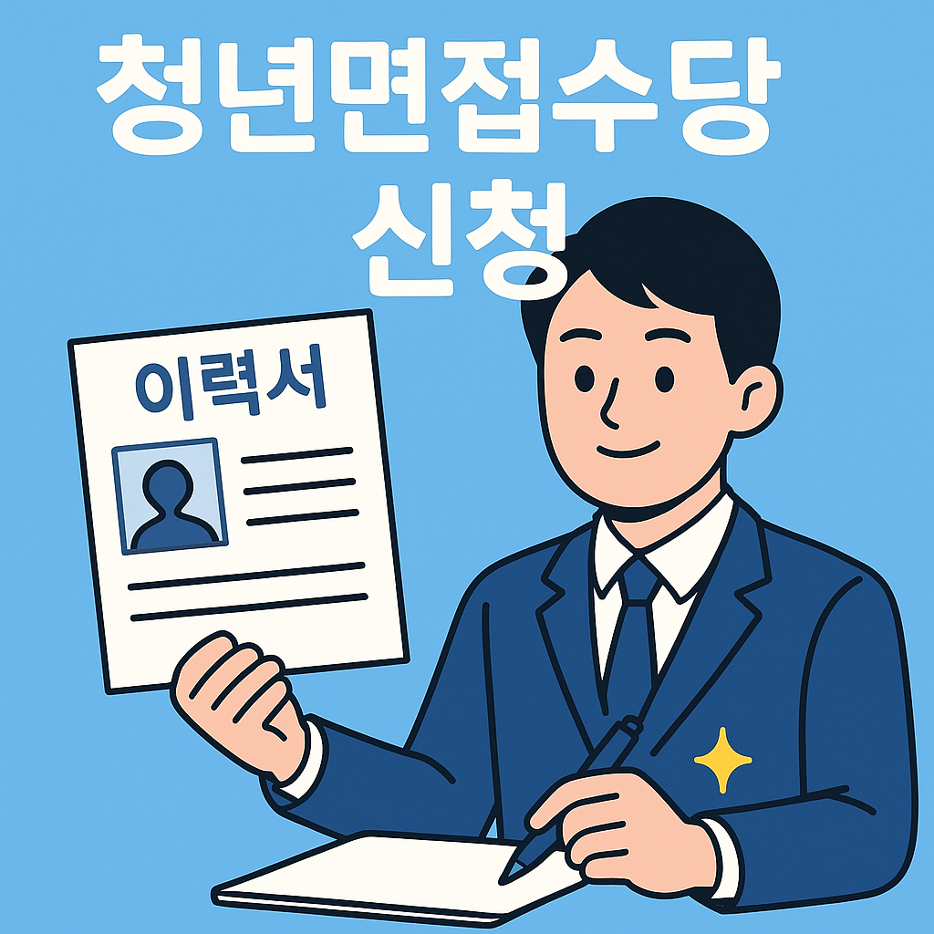 청년면접수당 신청