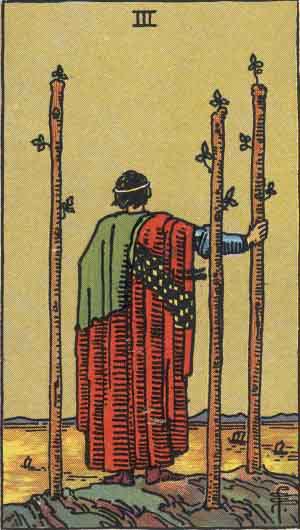 3 of Wands