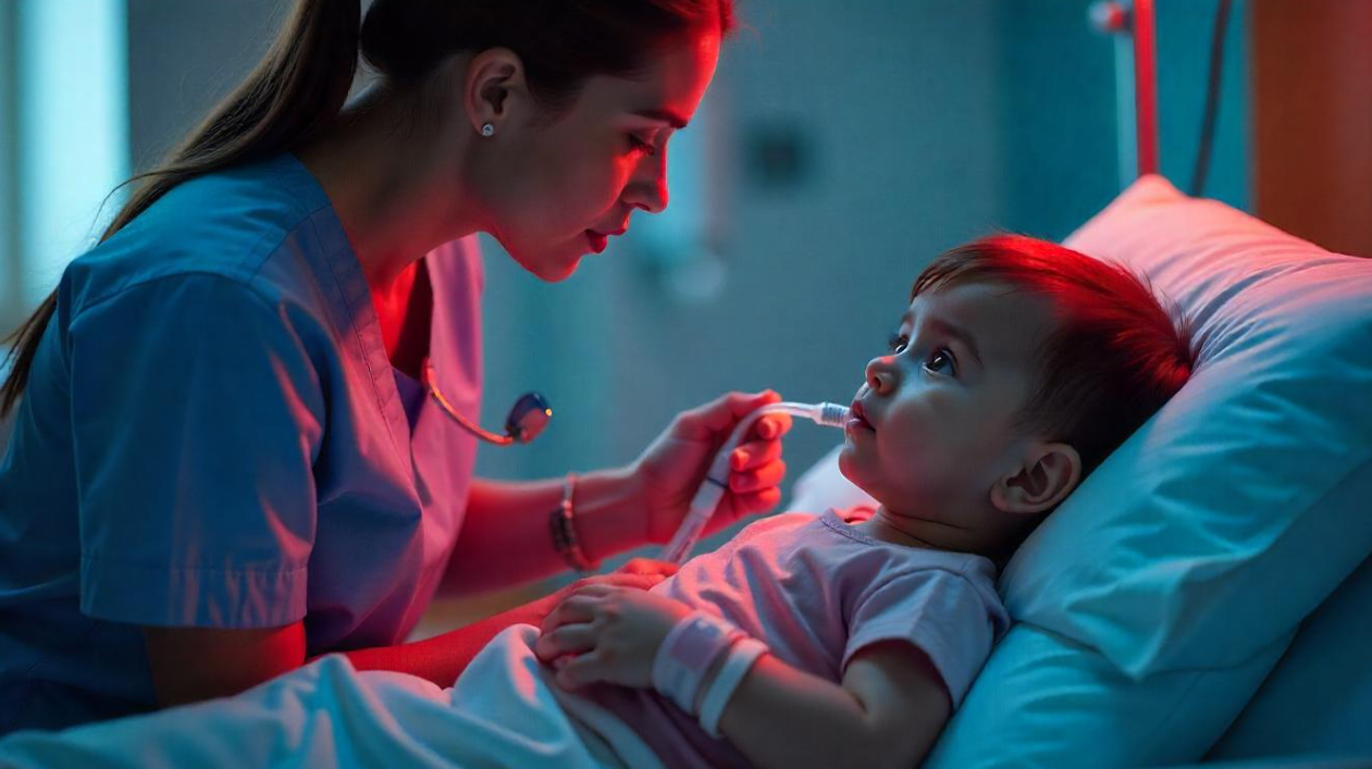 소아과 간호사 이미지