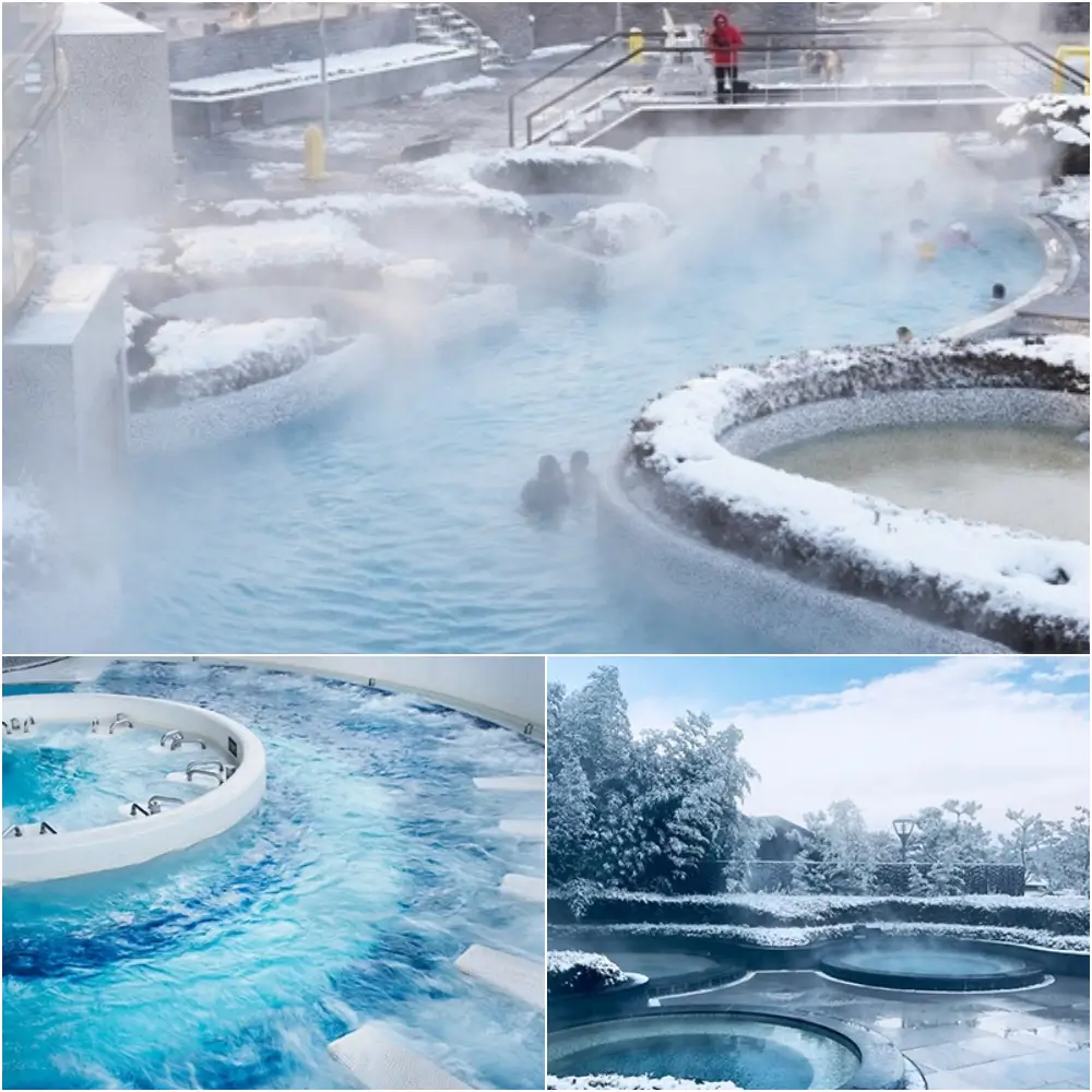 파라다이스 스파 도고 야외 풀