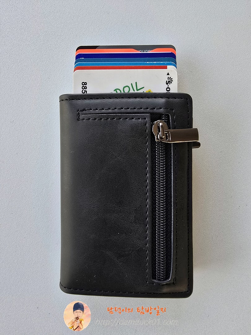 마그네틱 신용 카드 소지자 럭셔리 남성용 지갑 Rfid 차단 팝업 미니멀리스트 지갑 가죽 은행 카드 소지자 케이스 Vallet for Men