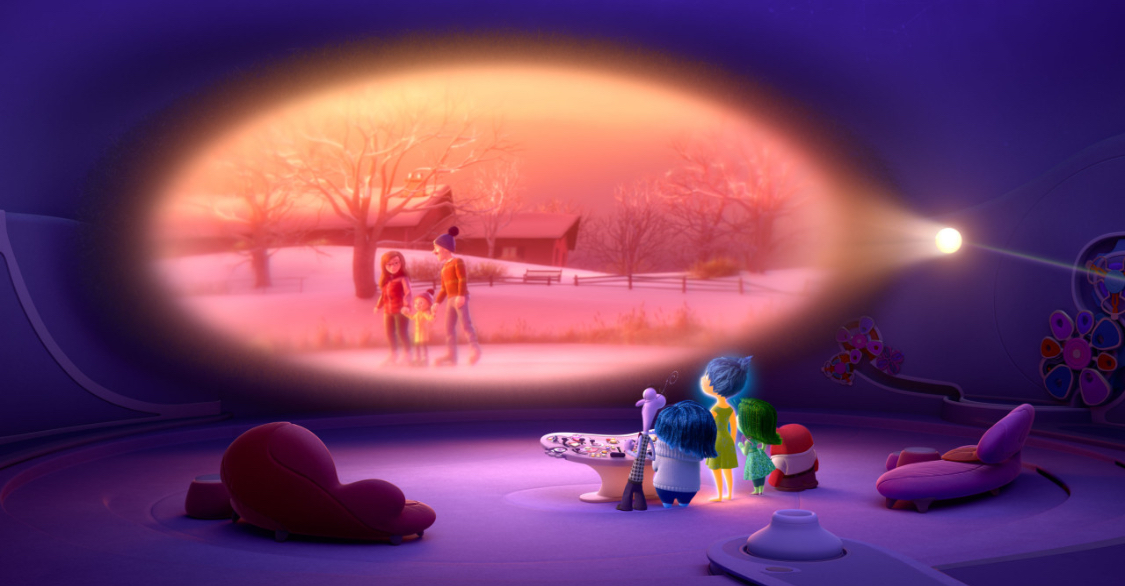 라일리의 추억을 보고있는 감정본부