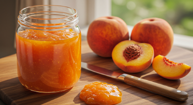 복숭아 잼