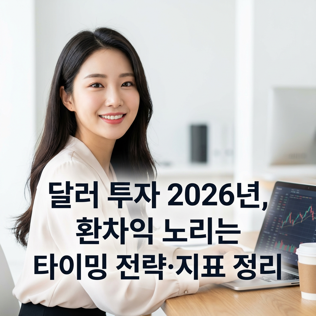 달러 투자 2026년 | 환차익 노리는 타이밍 전략·지표 정리