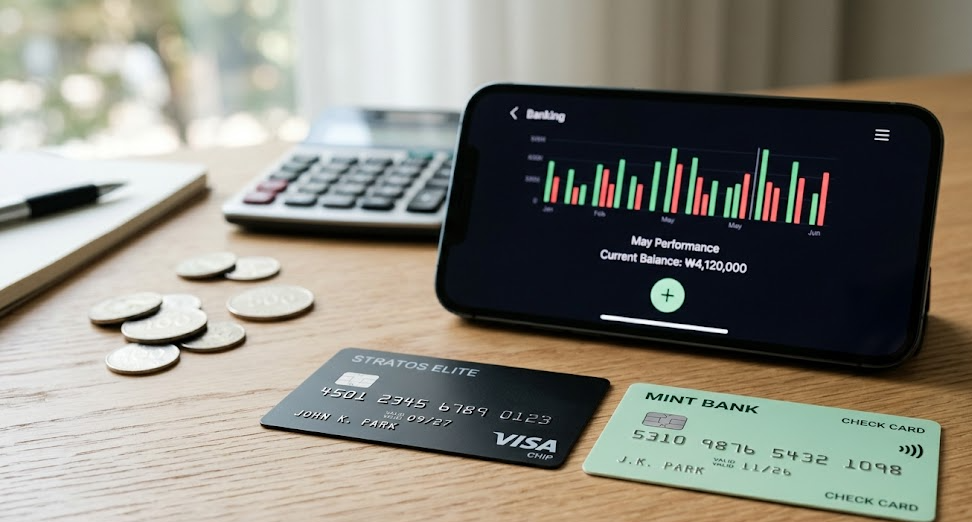 2026년 연말정산 대비 신용카드와 체크카드 선택 고민하는 직장인 금융 가이드