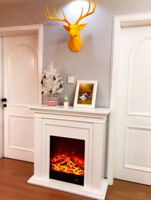 LED벽난로를-킨-모습
