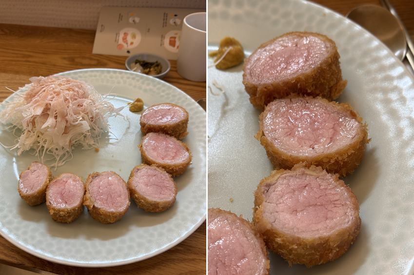 육즙가득한 안심 돈까스