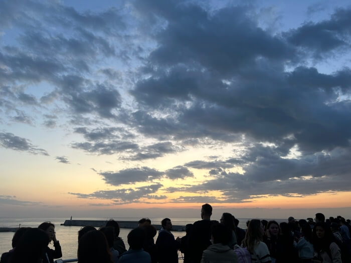 울릉크루즈-일출