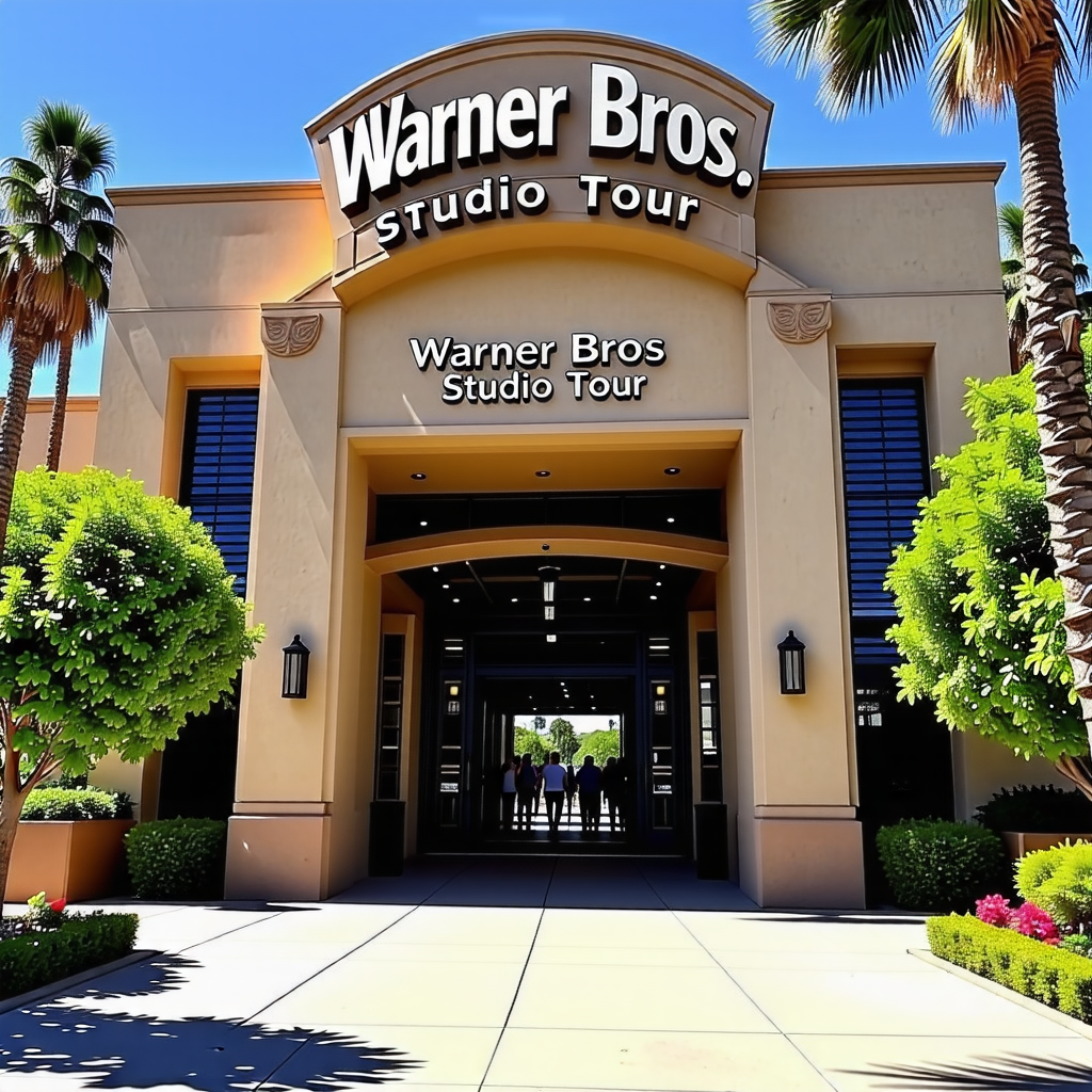 워너 브라더스 스튜디오 투어 입구 전경