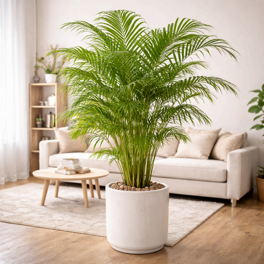 이레카야자 – 거실 대형 식물 1순위