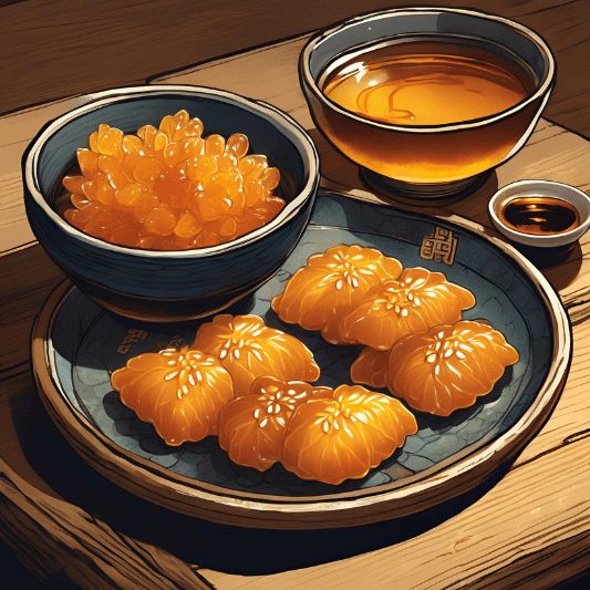 흥부전 약과 디저트