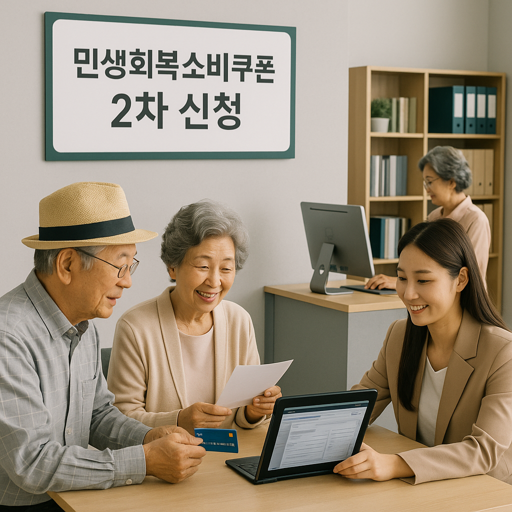 민생회복소비쿠폰 2차 신청