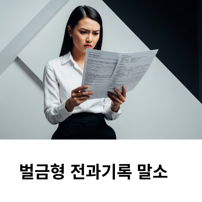 벌금형 전과기록 말소
