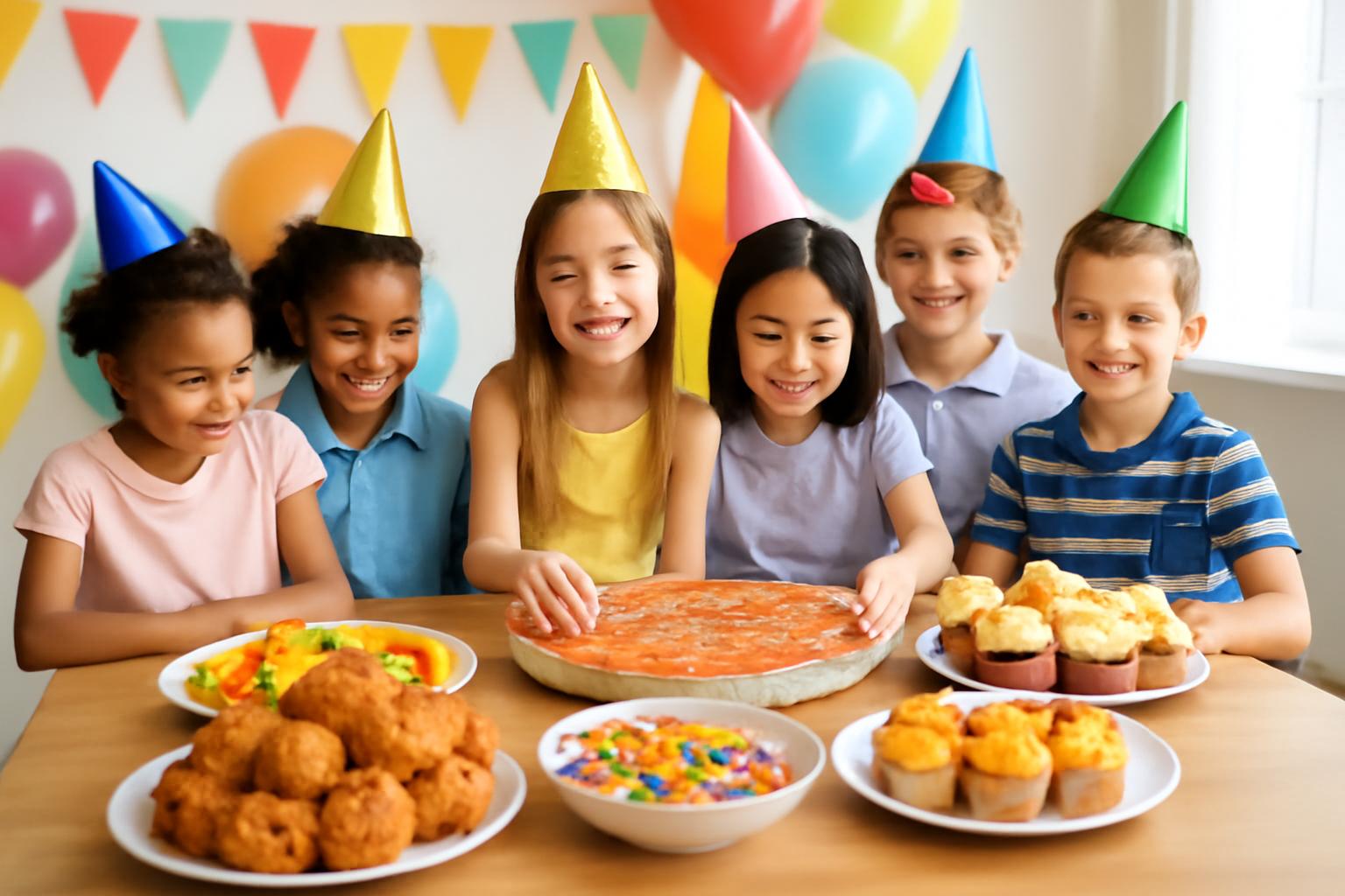 초등학생 생일파티 음식