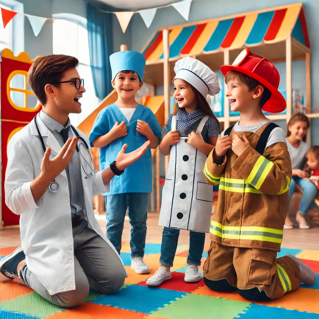 놀이 속에서 감정을 배우고 표현해요