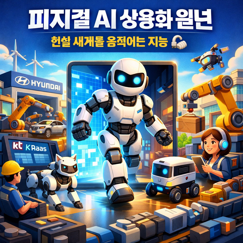 피지컬 AI 상용화 원년 — 현실 세계를 움직이는 지능