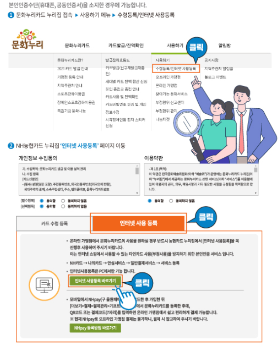 2024년 문화누리카드 온라인 신청방법