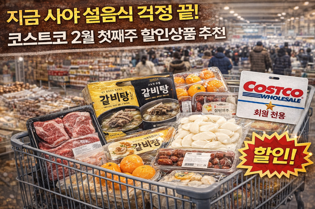 코스트코 2월 첫째주 할인 이것만 사면 설 음식 걱정 끝