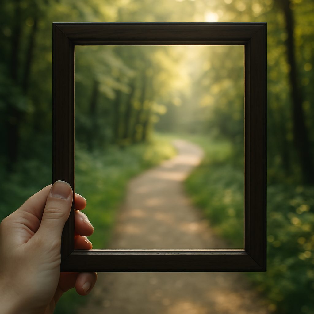 프레임 액자 사진