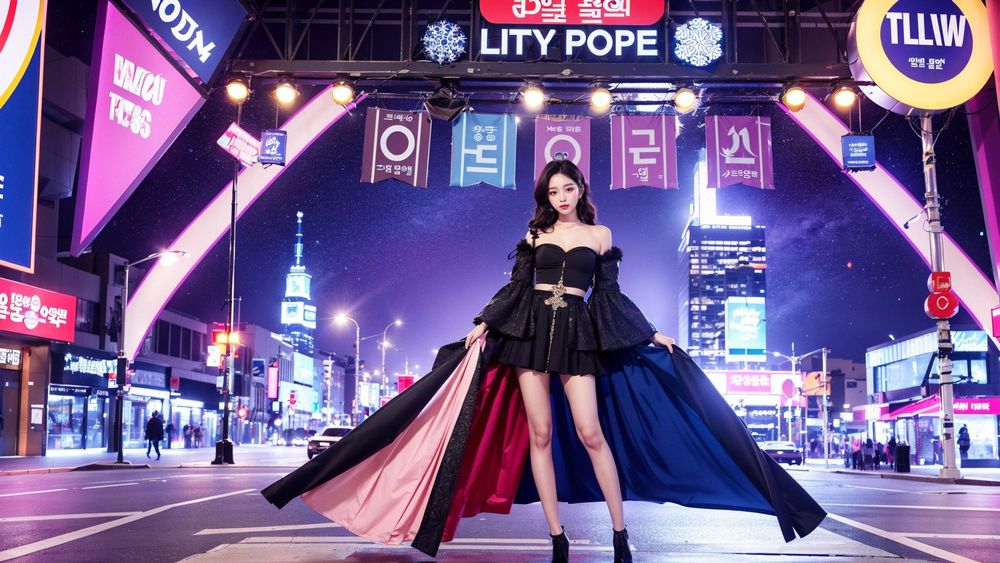 K-아이돌 걸그룹 컨셉