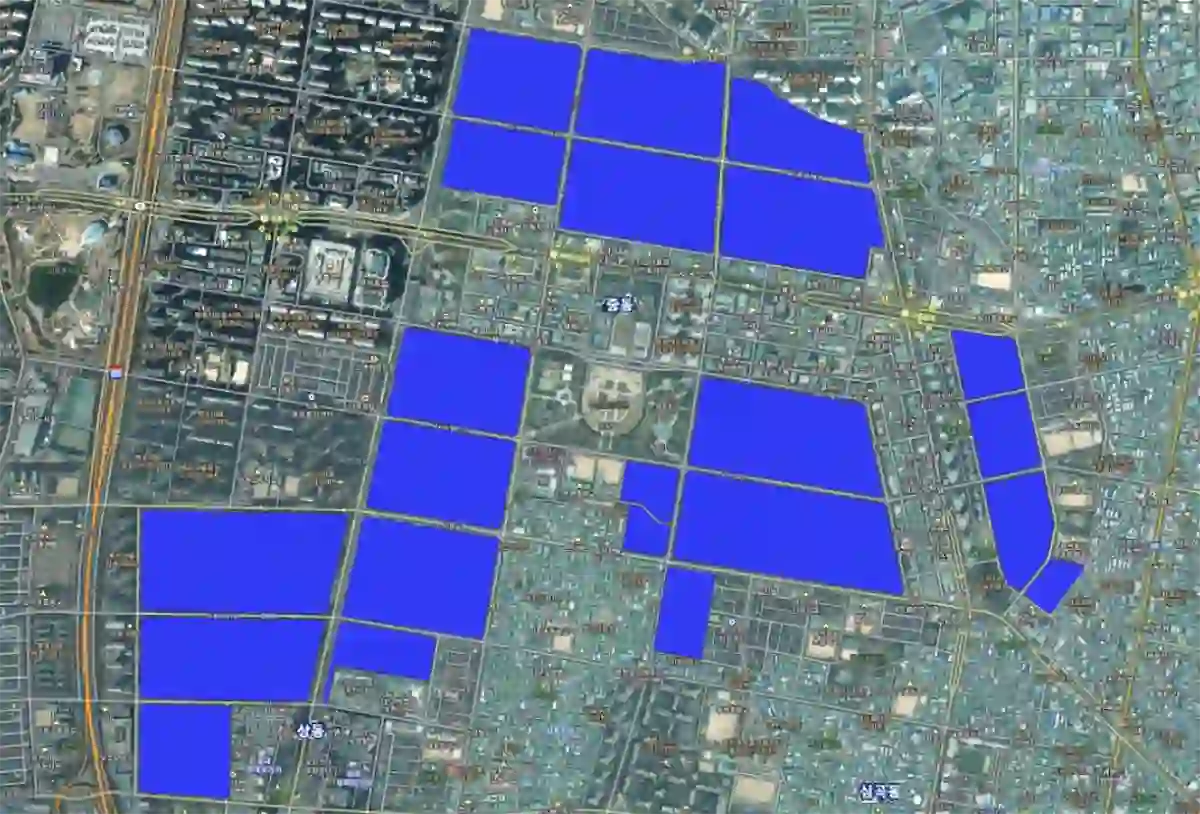 경기도-부천시원미구일대-토지거래허가구역위치-파란색