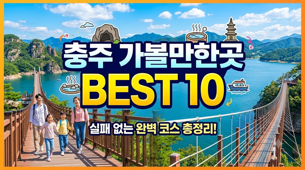충주 가볼만한곳