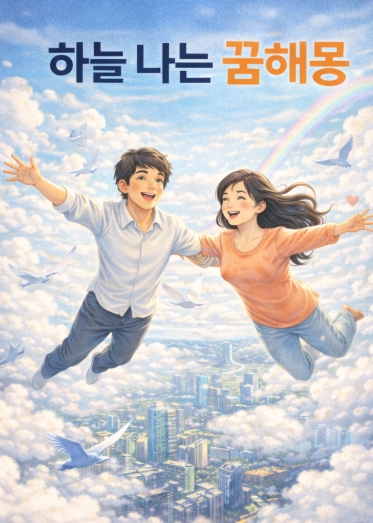 하늘 나는 꿈해몽! 10가지 유형 하늘 나는 꿈해몽 총정리!