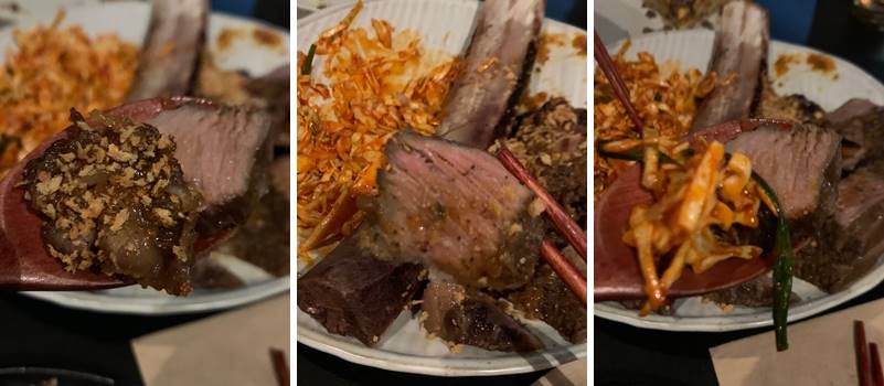 촉촉한 고기와 매콥달콤한 양배추