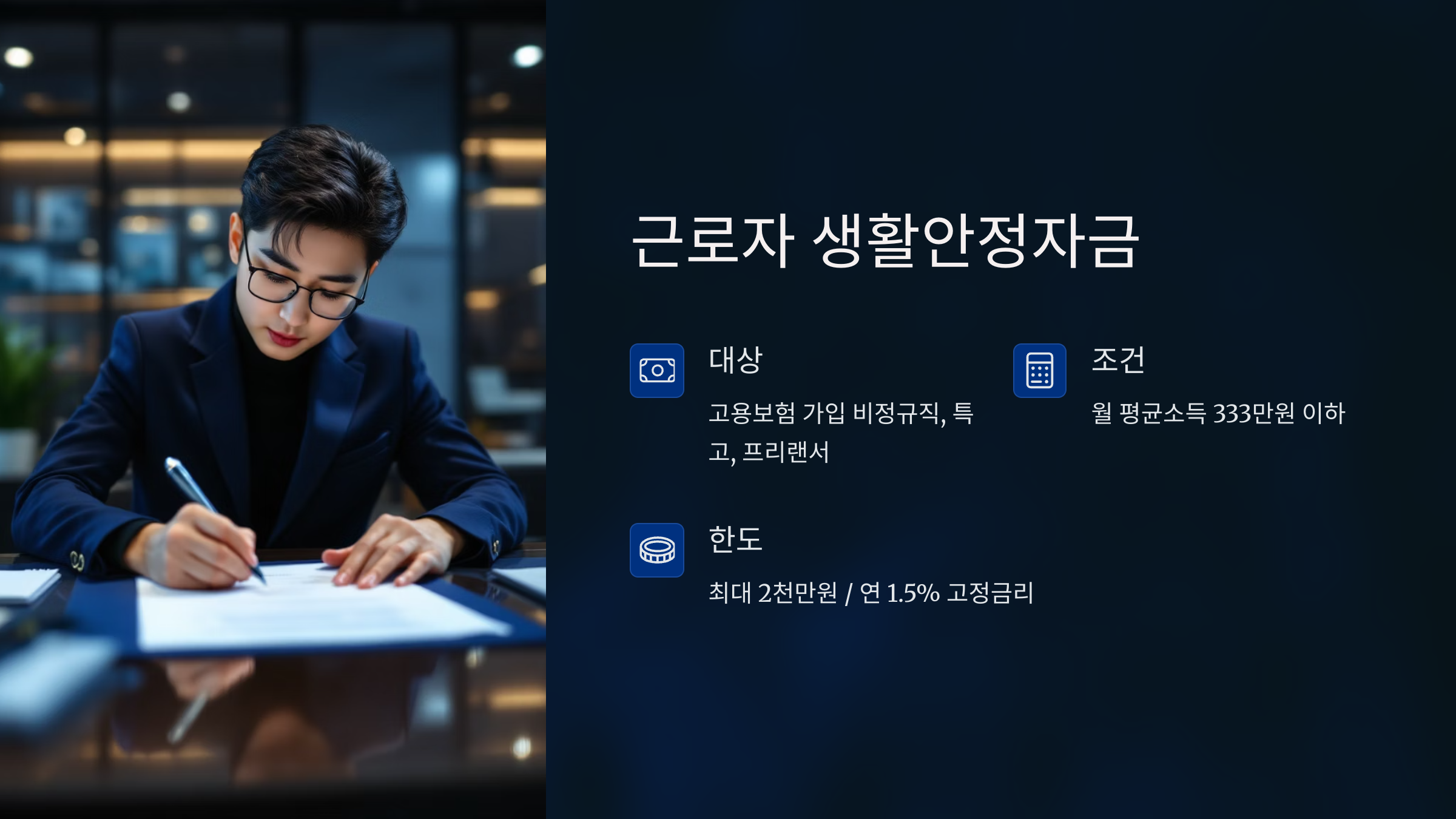 근로자 셍활안정자금