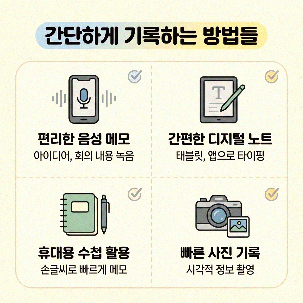우리 집 전등 언제 바꿨지? 기록하는 습관 만들기
