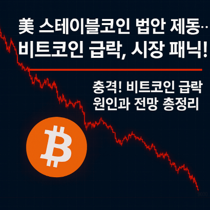 2025.7.16 비트코인 급락 원인과 시장 전망 총정리