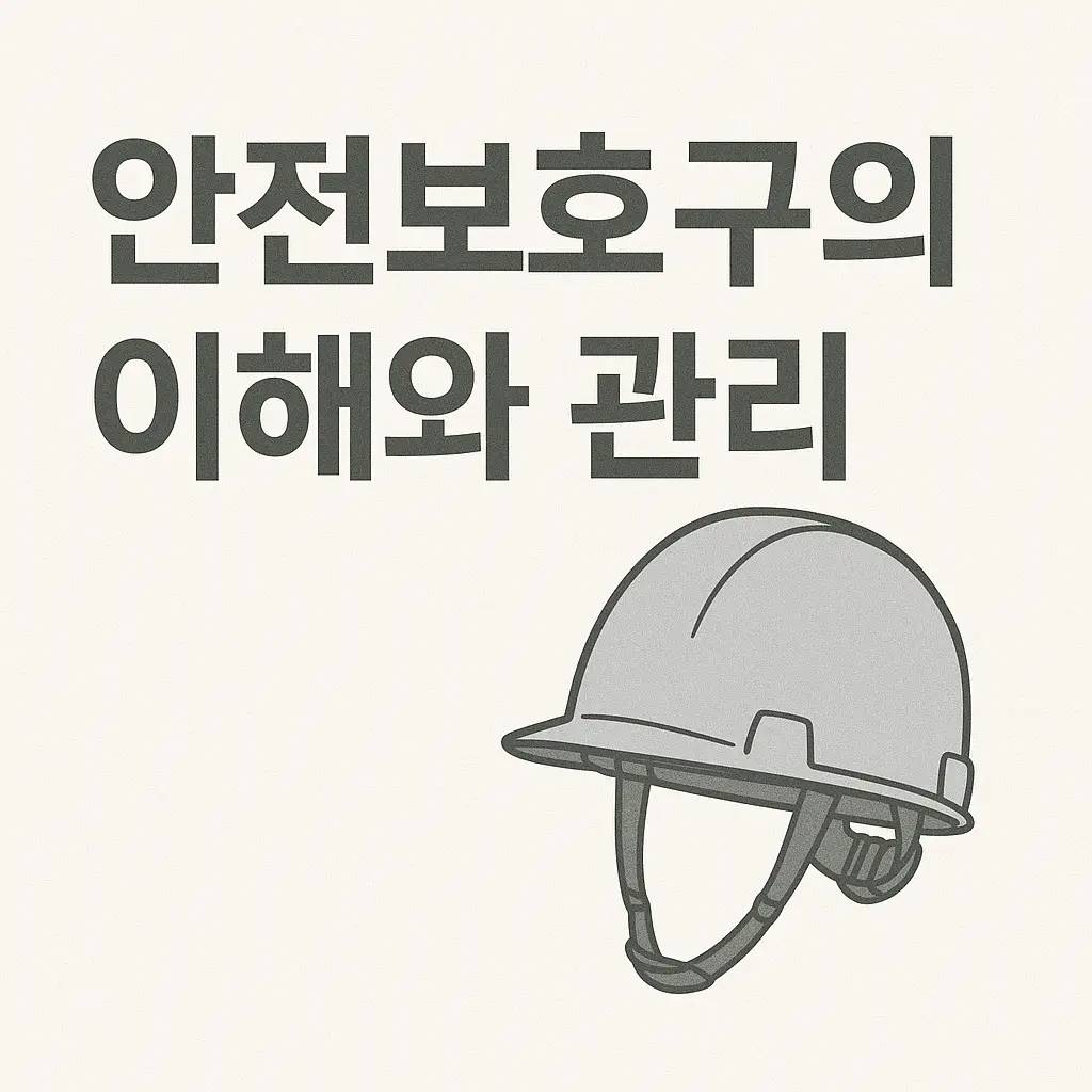 안전보호구의 이해와 관리_썸네일 이미지