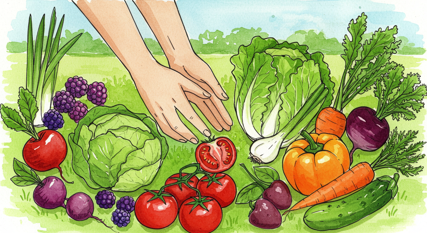 자연 식품 위주로 섭취해 보세요