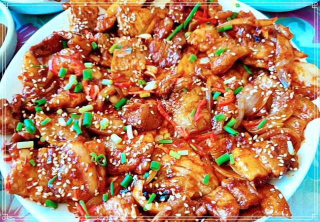 전남 장성 맛집 돼지 주물럭