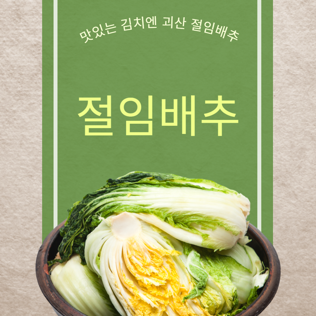 괴산절임배추온라인예약