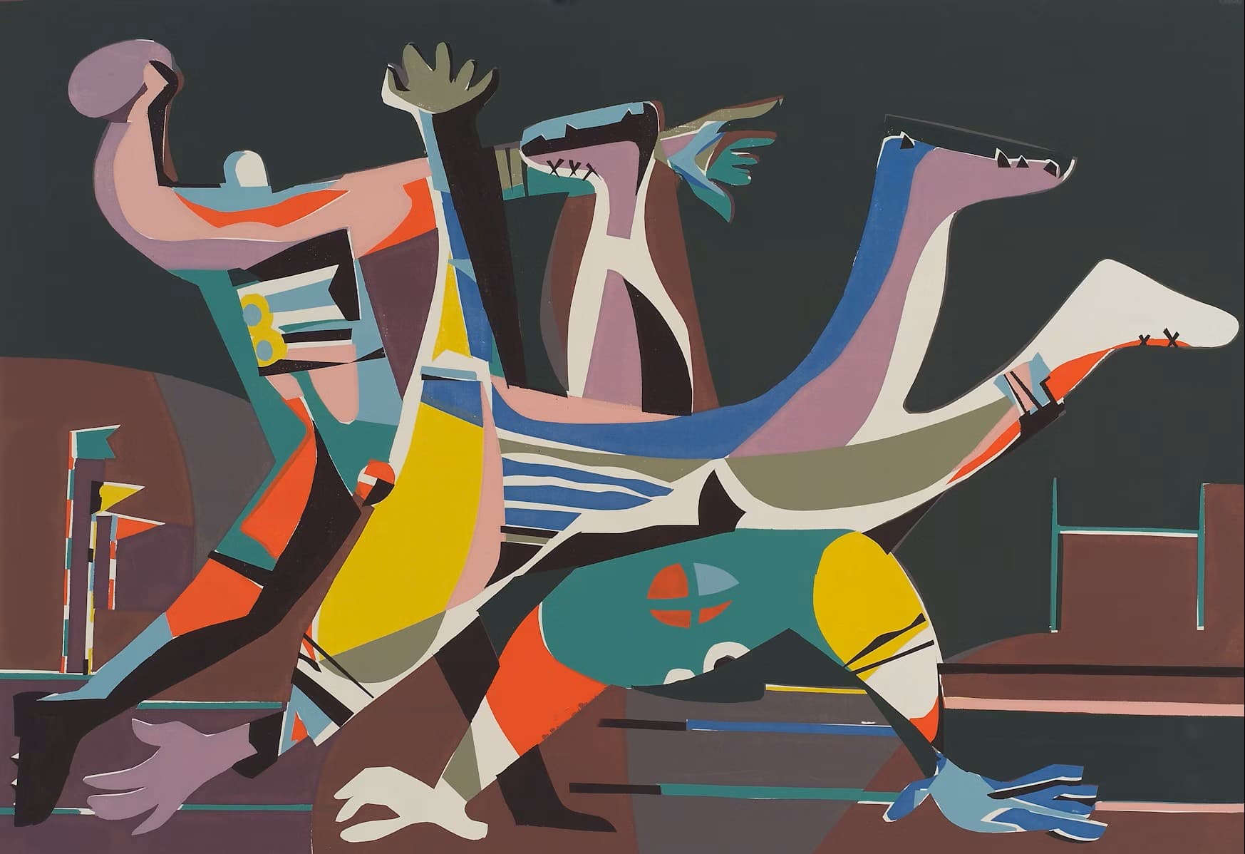 예술로 읽는 비주류 스포츠: 일러스트, 회화, 무대 위의 스포츠 해석