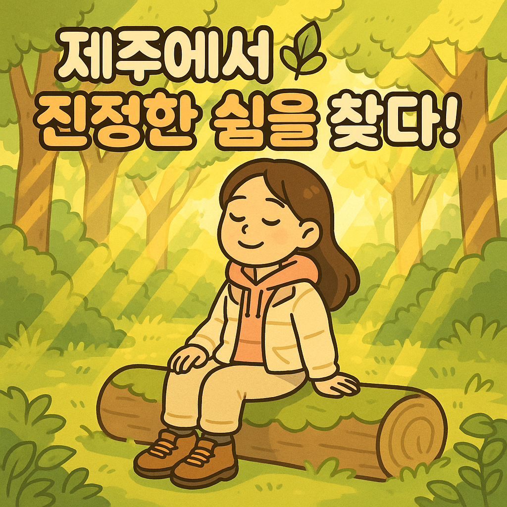 제주숲 🌿 진정한 쉼을 찾다!