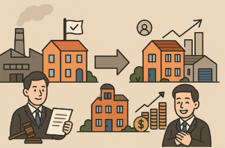 공장지대 다세대주택 경매수익