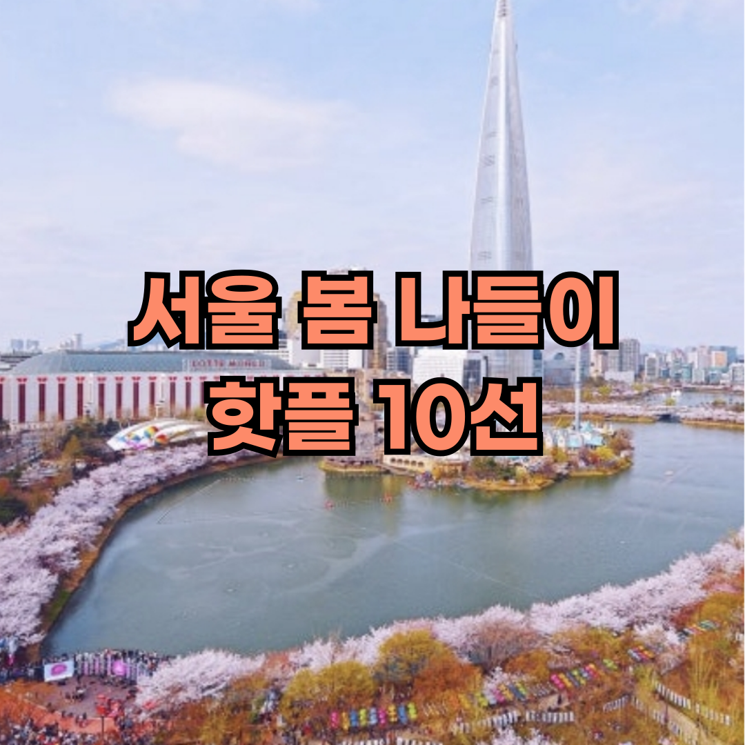 서울봄나들이핫플