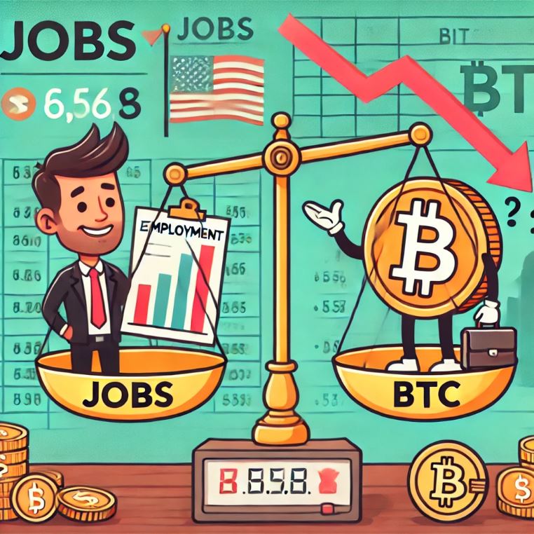 미국고용지표호조!비트코인하락이유초간단정리(암호화폐가격변동원인)