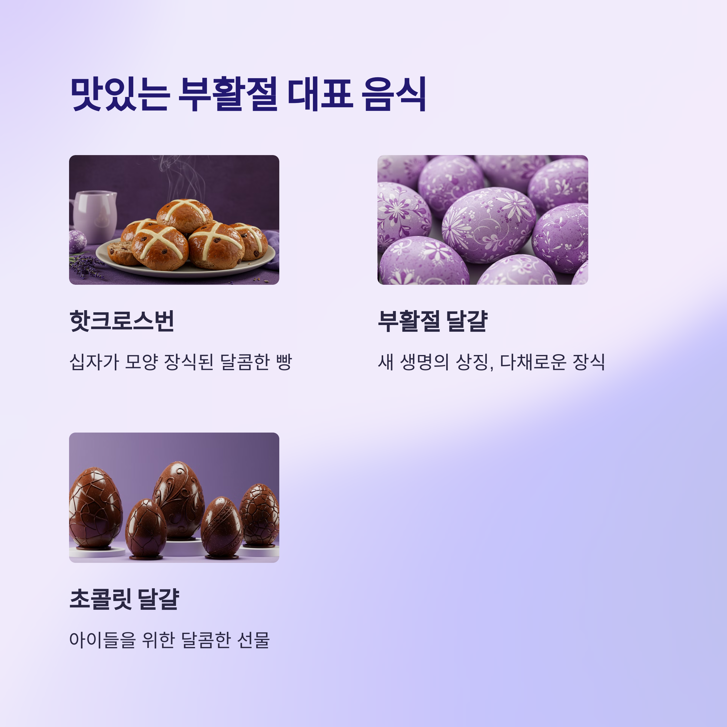 부활절 대표 음식