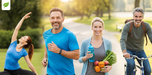 건강관리를 위해 런닝라는 사람