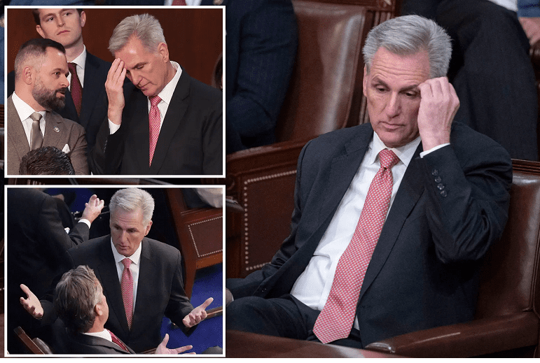 이런! 과반수 확보 '공화당', 케빈 매카시 미 하원의장 선정 부결...역사상 처음 VIDEO: McCarthy Blocked in Historic Ninth Vote for US House Speaker